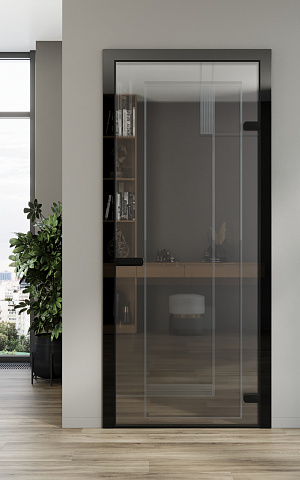 Дверь межкомнатная Playline. Стекло