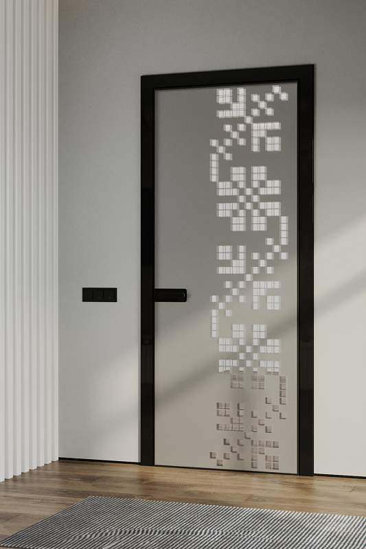 Дверь межкомнатная Vertical Стекло